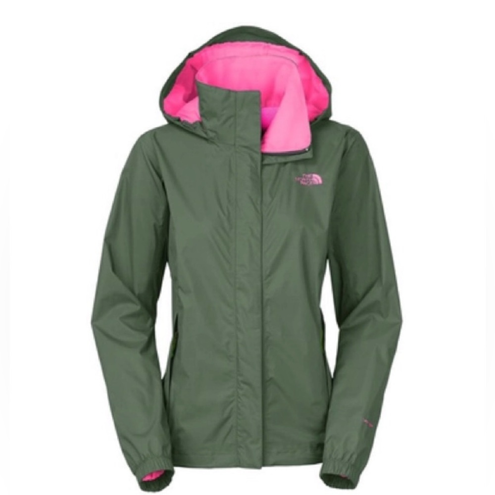 The North Face Women’s Resolve Zip Up Windbreaker with Hood
